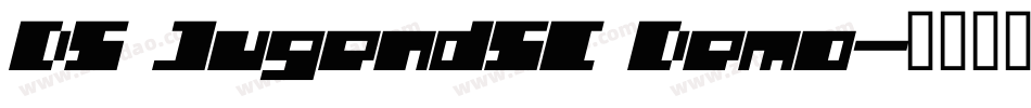 DS JugendSC Demo字体转换